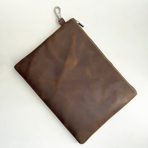 Sac de golf portable en cuir véritable Boshiho Factory, durable, personnalisable, pochette pour objets de valeur, taille et couleur personnalisables - Product Image 2