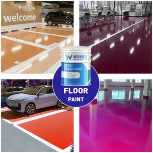 Resina Epoxi de Alto Brillo, Fácil de Usar, para Materiales Rugosos con Alto Contenido de Sólidos, Revestimiento de Piso en Oferta - Product Image 3