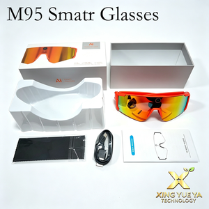 Lunettes Intelligentes de Traduction IA M95 en Gros avec Caméra 8MP, WiFi, Enregistrement Vidéo Anti-Tremblement, Verres Polarisés, pour Conduite, Sports, Appels BT, OEM - Product Image 2