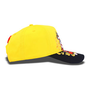Gorras de Béisbol Tcap China de 5 Paneles en Dos Colores, Gorra Estructurada con Logotipo Bordado Personalizado - Product Image 3