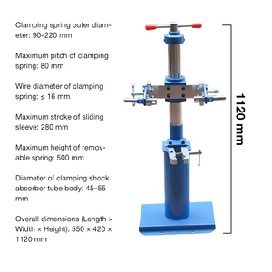 Nhà máy bán Heavy Duty mùa xuân máy nén tháo gỡ công cụ thủy lực ô tô mùa xuân máy nén - Product Image 4
