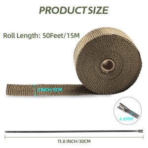 Titan Bazan xả tiêu đề ống bọc băng sợi thủy tinh sản phẩm - Product Image 4