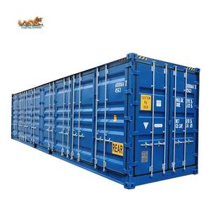 Conteneur maritime 40 pieds à ouverture latérale avec poteau central, 40 pieds 40HC, porte latérale ouverte, pour stockage et <span class=keywords><strong>transport</strong></span> de marchandises - Product Image 4