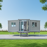 Maison modulaire en conteneur au design moderne, efficace et extensible, maisons portables, maison en conteneur pliable et extensible