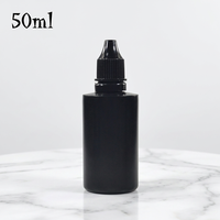 Op maat gemaakte PE druppelflesjes 5ml 10ml 15ml 30ml 50ml 100ml 200ml voor kleurstoffen, nagelriemolie, cosmetische serums en smaakconcentraten