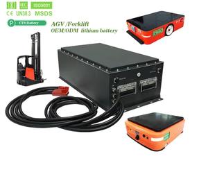 工場カスタム24V-72V 100Ah-500Ah 4000サイクルリチウムLifepo4バッテリーパック（AGVロボット、ゴルフカート、フォークリフト、リフト、エレベーター用） - Product Image 1