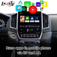 Kit de rétrofit CarPlay sans fil Lsailt pour Toyota Land Cruiser LC200 VX_R GX_R Sahara 2014-2021 avec Mirror Link, Android Auto