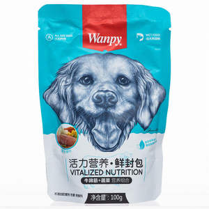 Dog Vigor Nutrition Fresh Seal Package 80g Soupe épaisse Nutrition Dog Mix Riz Nourriture humide Conserve <span class=keywords><strong>Pet</strong></span> Dog Snacks - Product Image 4
