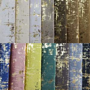 Tissu de canapé en velours avec estampage à chaud et bronzage, prix au mètre - Product Image 4