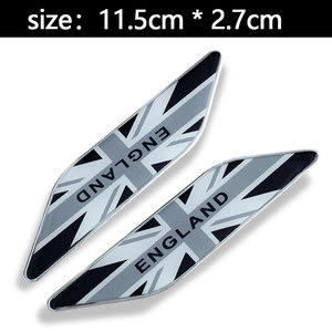 Decoración Lateral para Autos, Adhesivos con Diseño de Banderas de Italia, Francia, Alemania, Estados Unidos, Rusia, Reino Unido, China, Canadá, Australia, Accesorios para Personalizar el Vehículo - Product Image 3