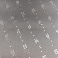 Offre Spéciale 170T 180T 190T 210T Logo gaufrage 100% Polyester taffetas tissu pour doublure tissu