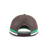 Casquette structurée personnalisée en gros, qualité australienne, 5 panneaux, impression sous la visière, style trucker en maille, performance et mode