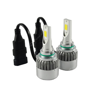ADT UPGRADE 9005 HB3 หลอดไฟหน้า LED ไฟสูง 6000K แสงสีขาวสว่างเป็นพิเศษ C6 ไฟหน้า LED สากลสำหรับรถยนต์ทุกคัน - Product Image 1