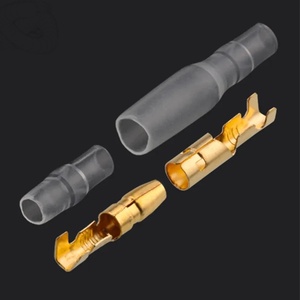 4.0 Bullet uốn thiết bị đầu cuối xe điện dây nối đường kính 4mmfemale + Nam + trường hợp Báo Chí lạnh thiết bị đầu cuối - Product Image 1