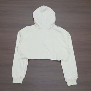 Sudadera con capucha corta para hombre 2026, 100% algodón rizado, estilo oversize, con letras lavadas, premium, de moda y corte a medida - Product Image 4