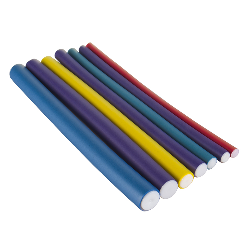 Волшебная Горячая распродажа! 24 см длина 10 шт. спираль губка без тепла "сделай сам" Твист Кудри, принимающих Пермь стержней