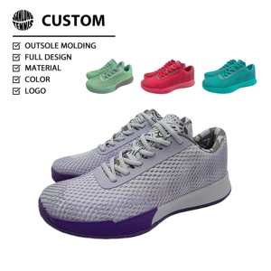 Zapatillas de <span class=keywords><strong>Tenis</strong></span> y Pickleball Profesionales Unisex Personalizadas, Parte Superior de Malla, Resistentes al Desgaste, Antideslizantes, Estables, con Gel para Verano - Product Image 1