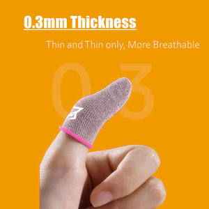 Sarafox <span class=keywords><strong>V7</strong></span>, защищенный от пота, профессиональный сенсорный экран, палец, рукав для Pubg, игры для мобильного телефона - Product Image 5