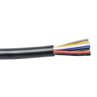 Cable con certificado VDE de 0,75mm, cable eléctrico de 3 núcleos, cobre desnudo, bajo humo, sin halógenos