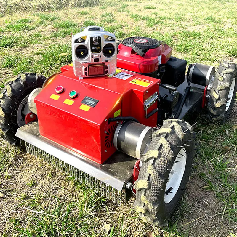 Door to Door free tax Garden Remote Control Lawn Mower Robotic Grass Cutting Machine for Own Agriculture Garden Home Farm