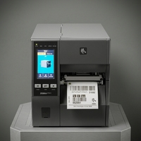 Impresora de Etiquetas de Códigos de Barras de Transferencia Térmica Industrial Zebra ZT411 de 300 DPI y 4 Pulgadas con RFID (Serie ZT400)