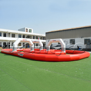 Jeu de sport d'équipe Go Kart Race Track Karting Piste de course gonflable <span class=keywords><strong>Circuit</strong></span> de voitures de course - Product Image 2