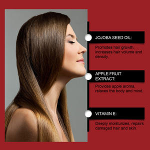 Huile naturelle de mélange de pomme cannelle pour le renforcement des cheveux et l'hydratation de la peau - Product Image 6