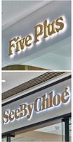 Enseigne lumineuse 3D personnalisée CARRY avec modules LED, étanche IP54, en acier inoxydable pour la publicité extérieure résidentielle