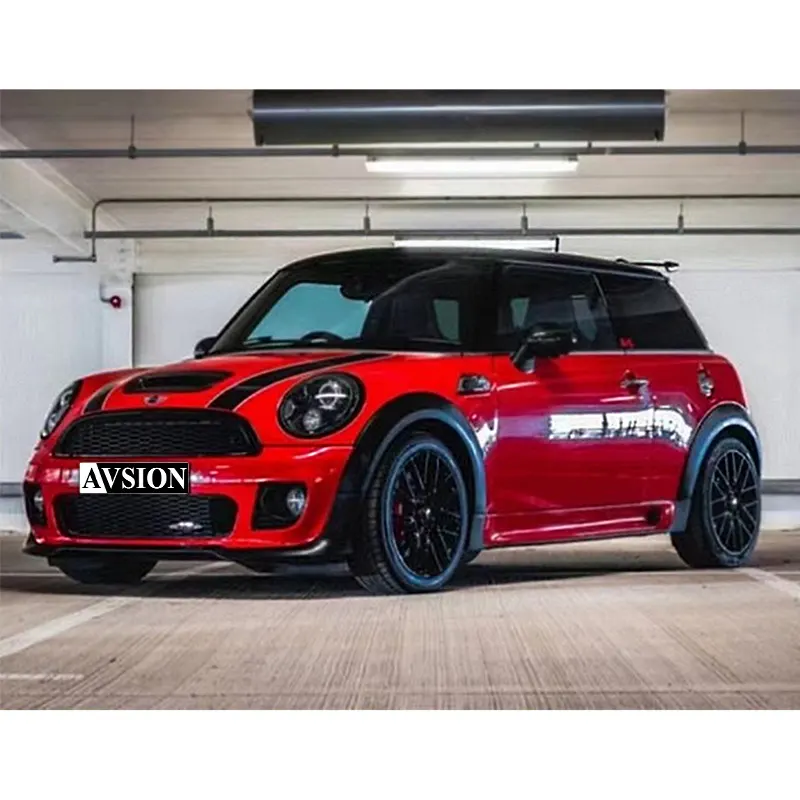 Piezas de automóviles kit de cuerpo para MINI Cooper R56 2007-2013 actualización JCW modelo con/parachoques trasero completo BodyKit