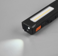 Lampe de travail LED haute luminosité 1000LM avec batterie remplaçable, faisceau spot et large, base magnétique, support portable