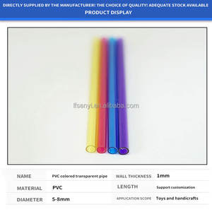 カスタム切削サービス小型プラスチックチューブPVCハードサポート透明中空色耐久軽量 - Product Image 6