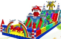 Château gonflable commercial pour enfants en PVC certifié CE, dôme disco gonflable pour location