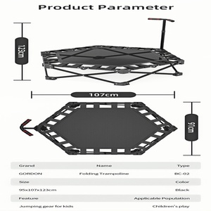 Nouveau Trampoline Pliant Mini 2026 – Réglable pour Fitness, Utilisation Intérieure et Extérieure (Jardin, Maison) – Rebounder d'Exercice - Product Image 6
