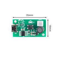 Mini humidificateur USB, kits de bricolage, générateur de brume et carte de circuit imprimé, nébuliseur, feuille d'atomisation, module de pulvérisation USB