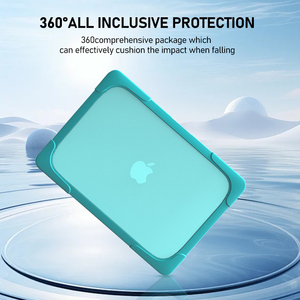 Funda Protectora para Laptop JUNCHI 360 2026 con Soporte, Carcasa Rígida de PC Mate de 3 Capas para <span class=keywords><strong>MacBoook</strong></span> Pro Air OEM/ODM - Product Image 4