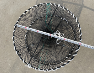 نمط عصري جديد ، مصيدة سلطعون شائعة ، فخ الجمبري كراس قابل للطي للصيد - Product Image 6