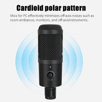 Kit de Microphone de bureau USB professionnel YR07 micro à condensateur filaire Home Studio avec support de bras pliant pour enregistrer le chant
