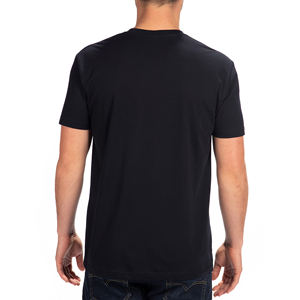 T-shirts pour hommes personnalisés en gros, respirants et brodés, en tissu polaire polyester/coton, à bas prix - Product Image 5