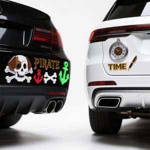 Autocollant personnalisé pour pare-chocs de voiture, logo résistant aux UV pour extérieur, décalcomanies imperméables, autocollant de transfert de lettres pour carrosserie et vitres de voiture - Product Image 1