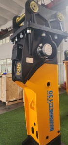 Para SOOSAN SQ 130, caja de martillos hidráulicos, Motor de núcleo, nuevo de 30-45 toneladas para excavadoras para trabajos de construcción y demolición - Product Image 2