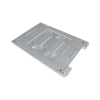 Plaque de refroidissement liquide personnalisée en aluminium usinée CNC, utilisée dans le processus de soudage par agitation à froid, pour dissipation de chaleur de fibres optiques