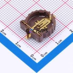 <b>CR1220</b>-A1 Button & Strip <b>Battery</b> Connector SMD Connector - Product Image 1