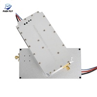 Module amplificateur de puissance RF GaN 100W 300-400MHz, source de signal haute puissance pour télécommande et communication sans fil, test en laboratoire