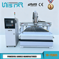 Máquina Router CNC de 3 Ejes Lineales con Cambio Automático de Herramienta 1530, con Servomotor para Gabinetes de Madera