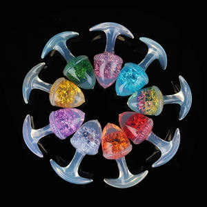 ปลั๊กก้นรูปทรงเกาลัดหลากสีทำจากซิลิโคนนุ่มพร้อมลายเส้นสำหรับผู้ใหญ่ - Product Image 5