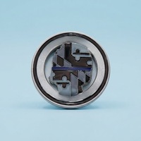 Pièces de monnaie métalliques personnalisées en alliage de zinc, avec motif de carte d'état en puzzle et fonction spinner 3D, pour récompense d'honneur des équipes de sécurité et cadeau d'entreprise