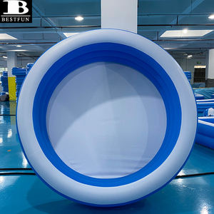 Grande piscine ronde gonflable en vinyle pour enfants, <span class=keywords><strong>pataugeoire</strong></span> hors sol pour jeux d'eau pour le <span class=keywords><strong>jardin</strong></span> - Product Image 5