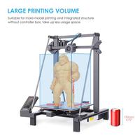 Longlk5 PRO 3d принтер для фигуры человека 300X300X400 мм Большой 3D принтер 90% предварительно собранный