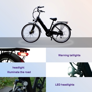 Bicicleta eléctrica urbana CS20 para adultos con motor sin escobillas, batería de litio, almacén en la UE, bicicleta BMX de 27.5 pulgadas - Product Image 4