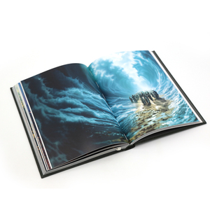 Édition de livres de luxe personnalisés à couverture rigide avec dorure à l'argent et impression de romans illustrés - Product Image 5